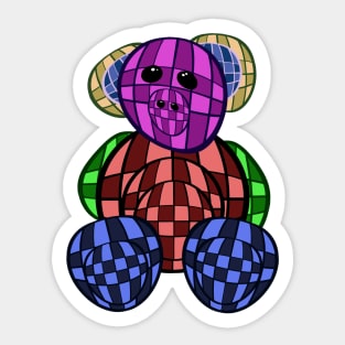 Piggy Bear Sticker